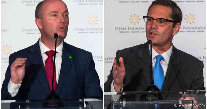 Spencer Cox holds a big lead in Utah’s race for governor