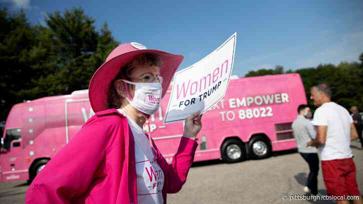 Women For Trump Bus Tour Stopping In New Castle