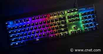 HyperX Alloy Origins gaming keyboard gets clicky Blue switches: Hands-on     - CNET