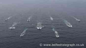 HMS Queen Elizabeth heads carrier strike group for first time