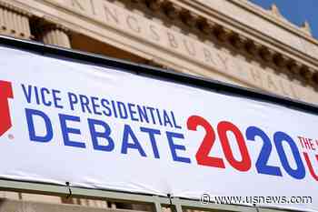 The Latest: Harris-Pence Debate Will Have Plexiglass Shield