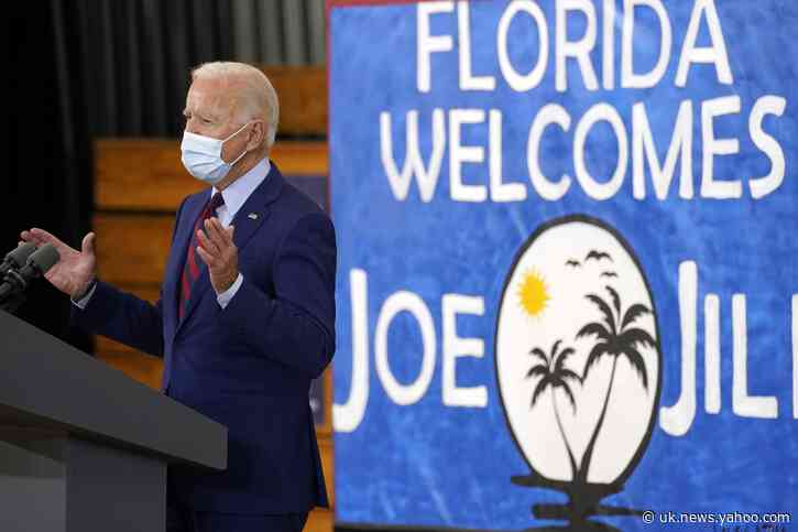 Biden aims to expand map as Trump recovers from coronavirus