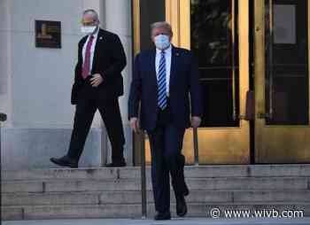 LIVE: Pres. Trump leaves Walter Reed Medical Center, heading to White House