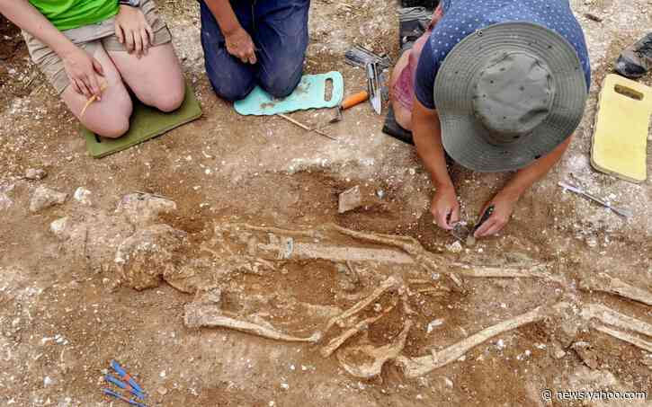 Newly found grave of Anglo-Saxon warlord could rewrite history of post-Roman Britain