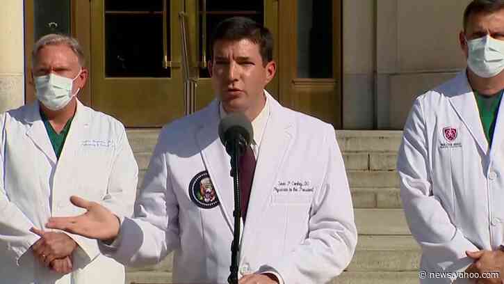 Doctor says 'not at liberty to discuss' Trump's lung scans