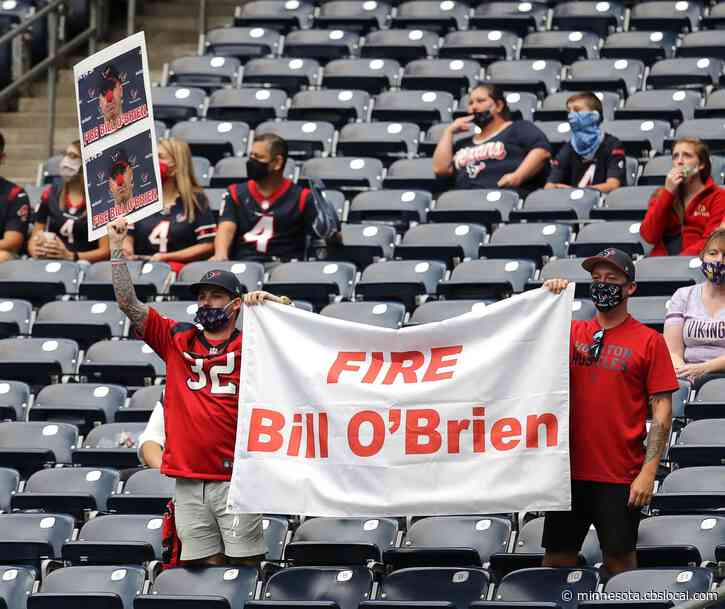 Texans Fire Coach Bill O’Brien After Loss To Vikings