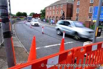 Traffic still busy on Warrington's roads despite new lockdown restrictions