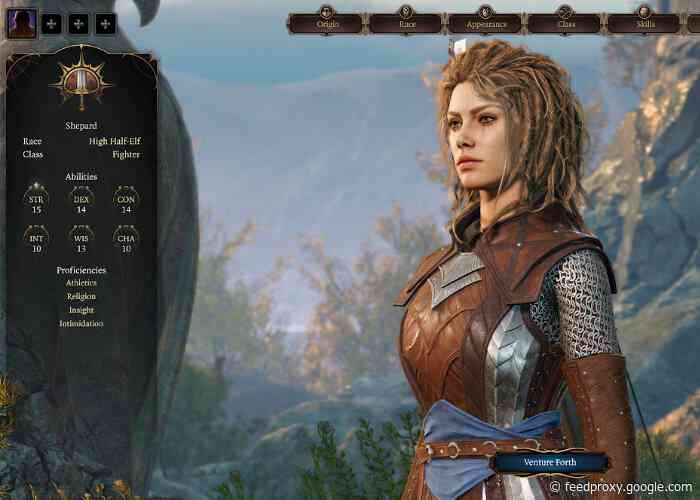 Baldur’s Gate 3 character creation explain by Larian Studios