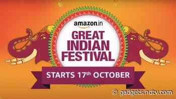 Amazon Great Indian Festival 2020 Sale to Kick Off October 17, Prime Members to Get Early Access