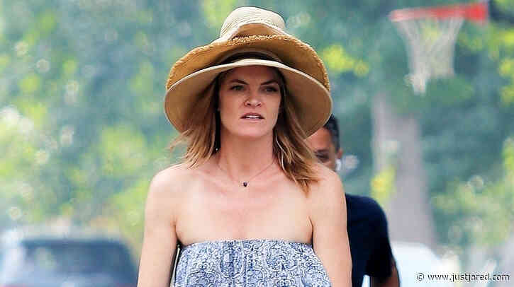Missi Pyle Wears Three Hats at Once During a Scooter Ride