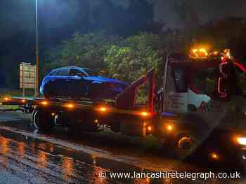 Car seized in night time 'try before you buy' race