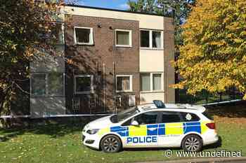 First footage from the scene after weapon is fired at a window in West Denton