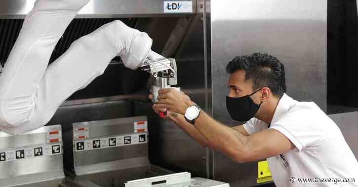 This robot fry chef on rails can be yours for $30,000