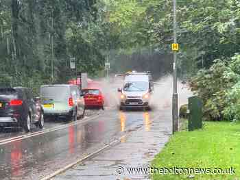 Bolton sees flooded roads and fallen trees in heavy rain chaos