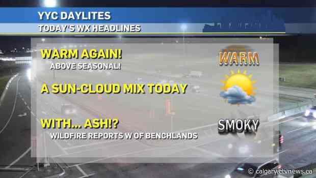 Warm ways of late continue, wildfire smoke may thicken over Calgary