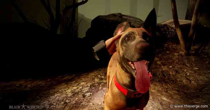 Blair Witch: Oculus Quest Edition will let you pet its dog in VR this month