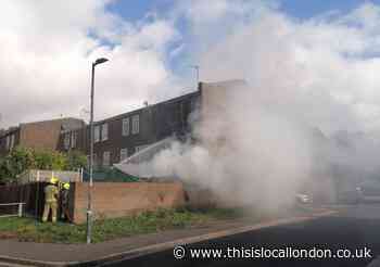 Family safe but home destroyed in Thamesmead fire