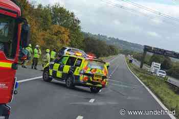 Standstill traffic after vehicle overturns - updates