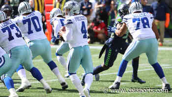 Week 5 odds, picks: Cowboys line drops vs. Giants plus more reactions based on Week 4 performances