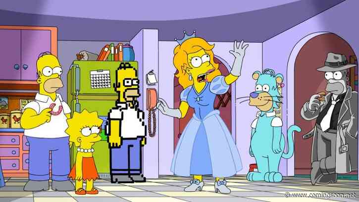 The Simpsons Parodies Pixar & Spider-Verse in Halloween Special Photos