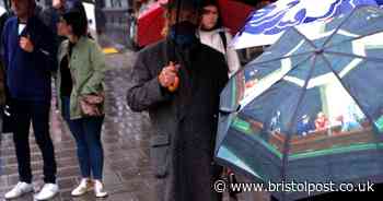When heavy rain will next hit Bristol according to Met Office