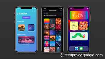 Scribblet is a new app that lets you easily create iOS 14 widgets using PencilKit