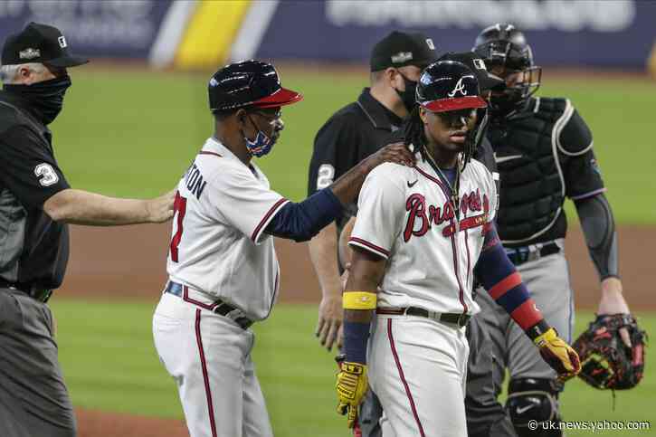 D'Arnaud, Braves rally in 7th, beat Marlins 9-5 to open NLDS