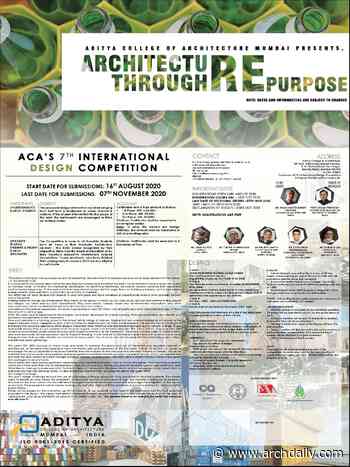 Open Call: Architecture Through Re-purpose - ArchDaily