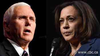 How to watch the U.S. vice-presidential debate between Mike Pence, Kamala Harris