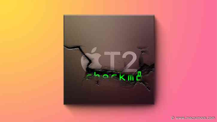 Apple's T2 Chip Has Unpatchable Security Flaw, Claims Researcher