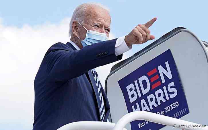 Biden vows to make Roe v Wade 'law of the land' if abortion law is overturned by Supreme Court