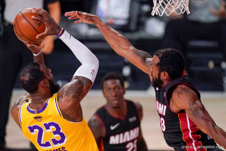 Lakers gut out victory over Heat in Game 4, now one win away from championship