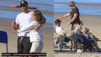 Liam Hemsworth enjoys beach day with brother Chris & girlfriend Gabriella Brooks; see pics - Republic World - Republic World