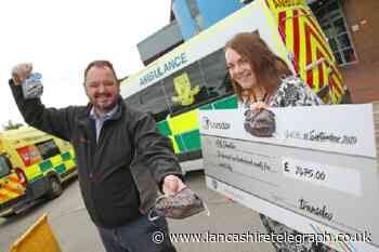 Charity champions: Lancashire bus company raises cash for NHS Charities