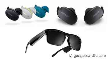 Bose QC Earbuds, Bose Sport Earbuds, Three Bose Frames Audio Sunglasses Launched in India