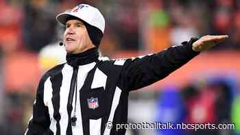 Clete Blakeman’s officiating crew back on schedule after precautionary hiatus