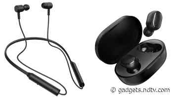 Redmi Earbuds 2c, Redmi SonicBass Wireless Earphones Launched in India