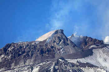 Whaleback Rises at a Russian Volcano