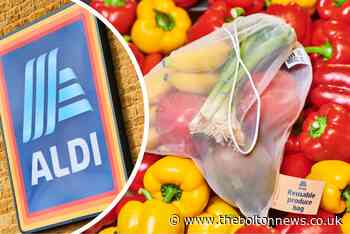 Aldi reveals it will remove single-use bags for fruit and vegetables