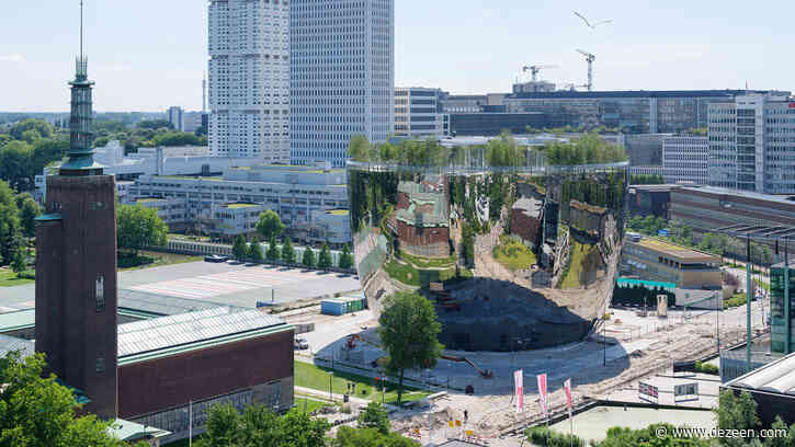 MVRDV enshrouds world's "first publicly accessible art depot" with mirrors