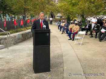 Acting Under SECNAV honors 'Rhode Island Nine' Marines - Marines.mil
