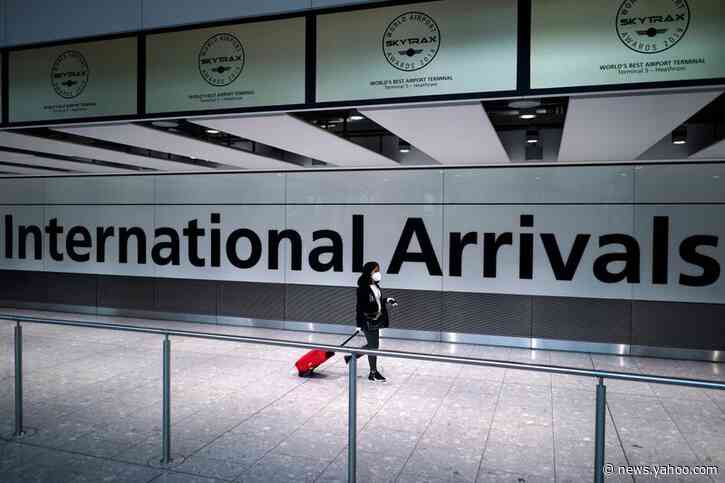 UK plan to introduce COVID-19 testing for international arrivals won't come until November: The Guardian