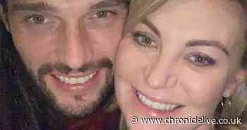 Andy Carroll and Billi Mucklow hit the town to wet new baby's head