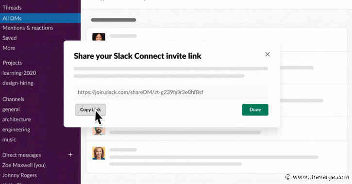 Soon anyone from any company can Slack you