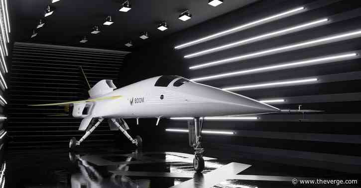 Boom Supersonic unveils its prototype for a commercial supersonic jet