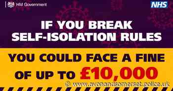 Fine for man who visited pubs during isolation period