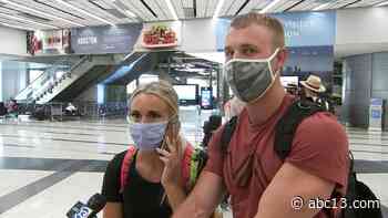 Hurricane Delta interrupts newlyweds Honeymoon to Cancun - KTRK-TV
