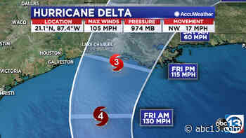 Delta strengthens into Category 1 hurricane - KTRK-TV