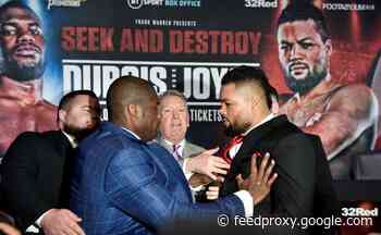 Daniel Dubois vs Joe Joyce not on PPV on November 28
