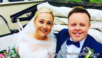Hollywood stars come out for couple's special Belfast wedding